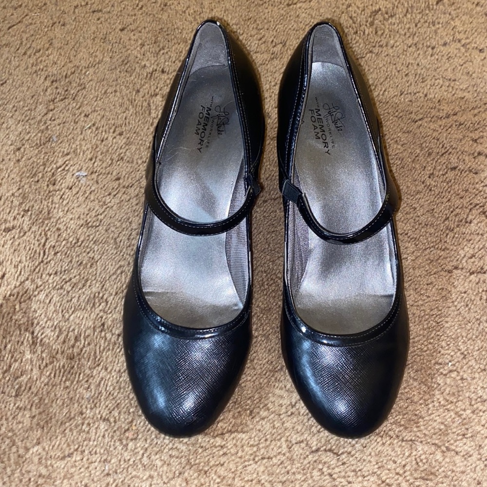 Black dress heels